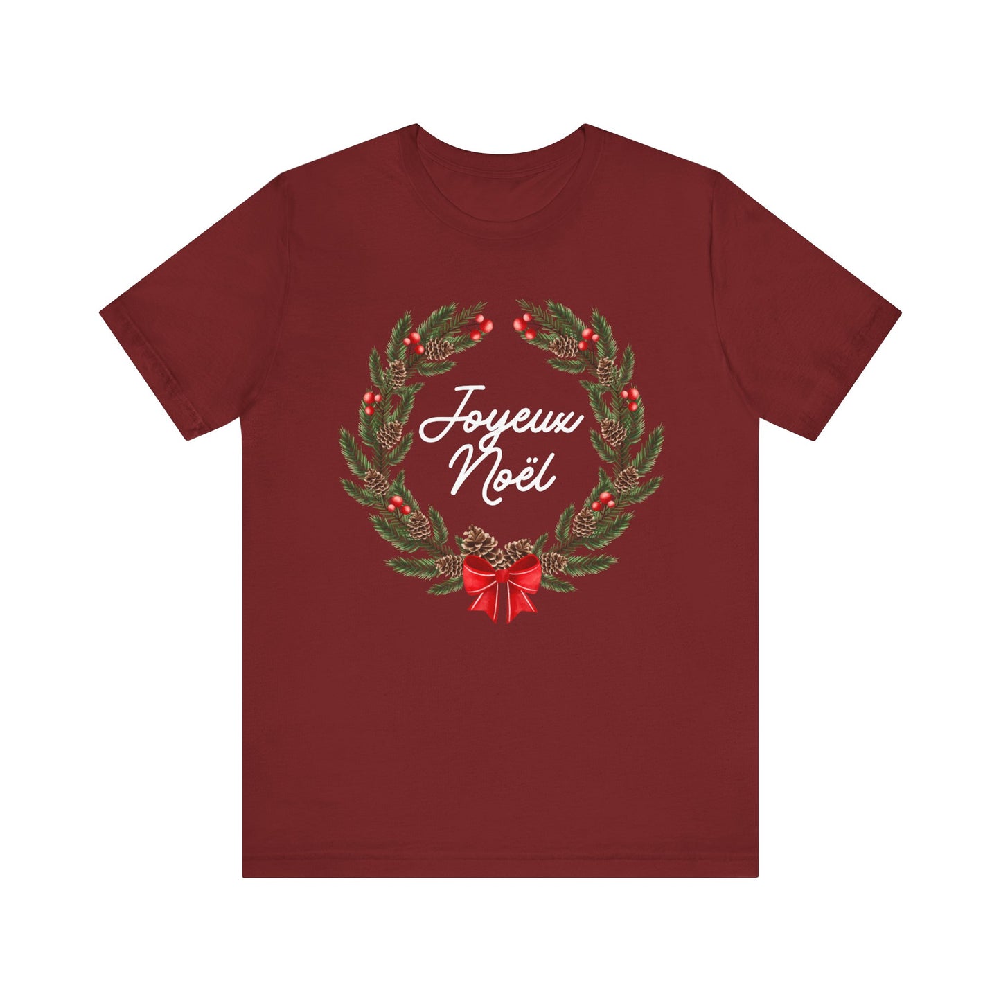 Joyeux Noël Merry Christmas Tee