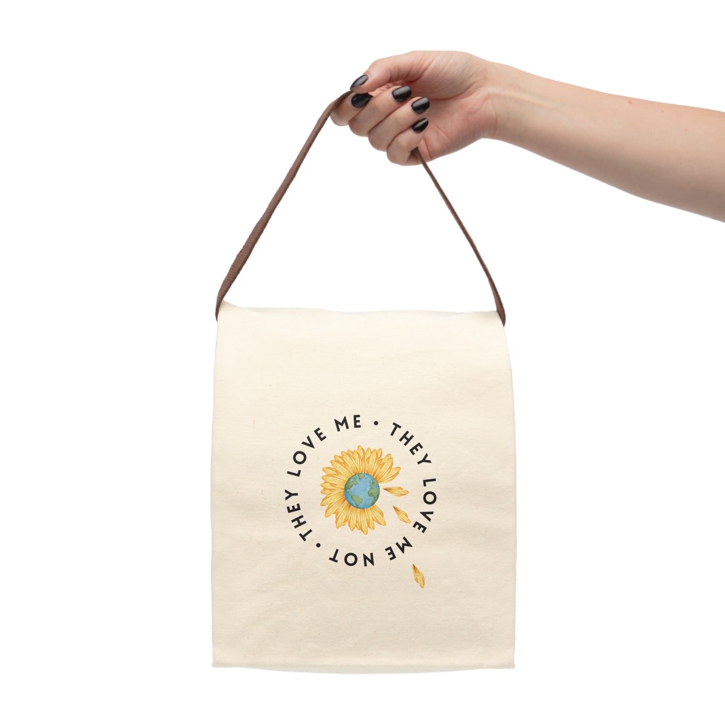 Love the Earth Canvas Lunch Bag