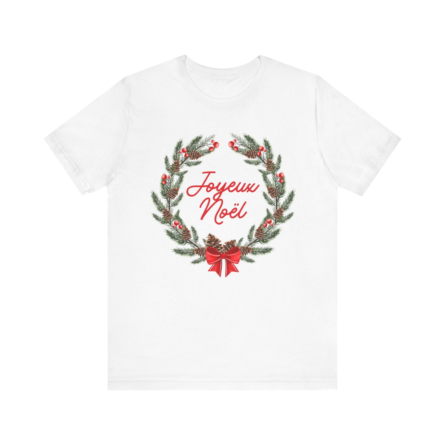 Joyeux Noël Merry Christmas Tee