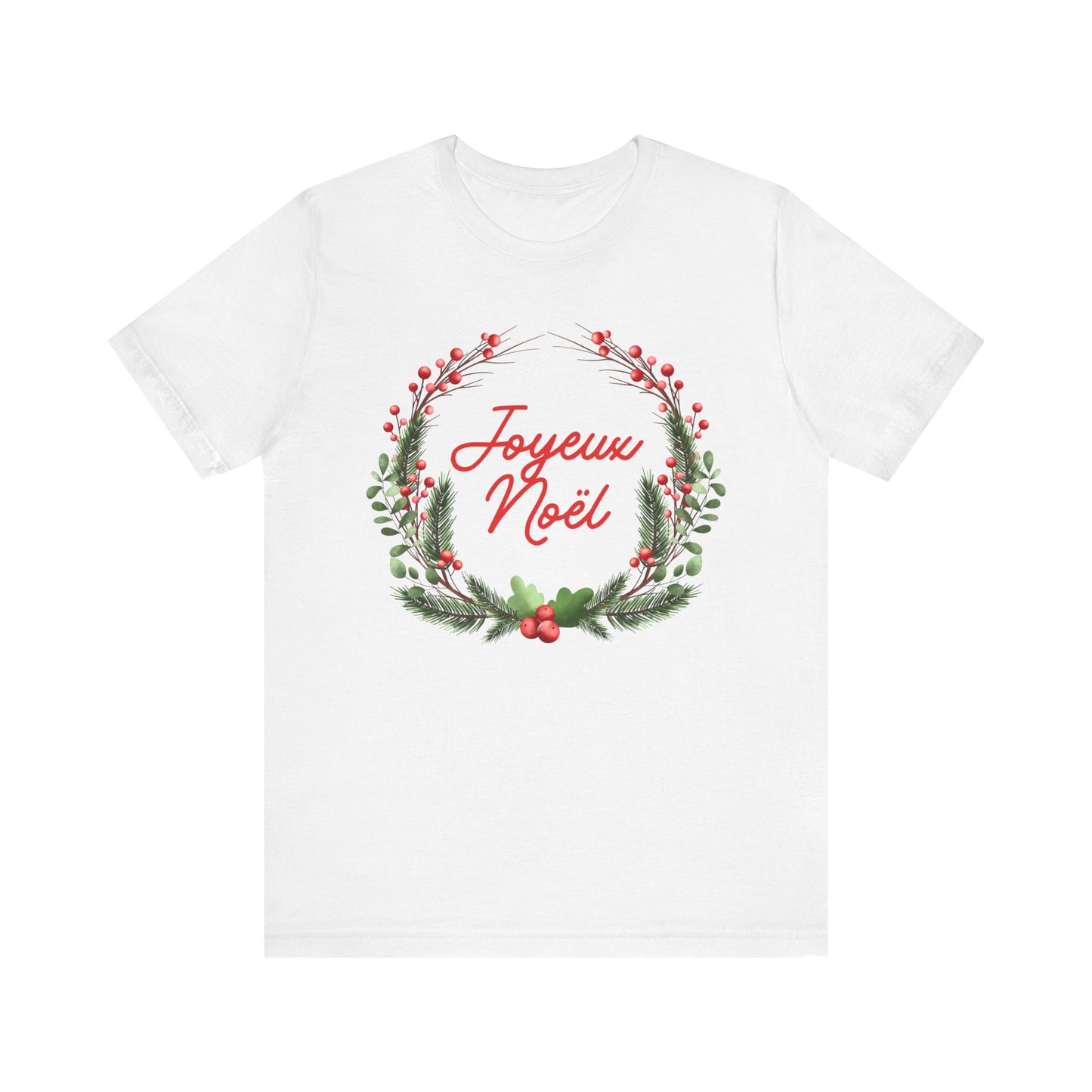 Joyeux Noël Merry Christmas Tee