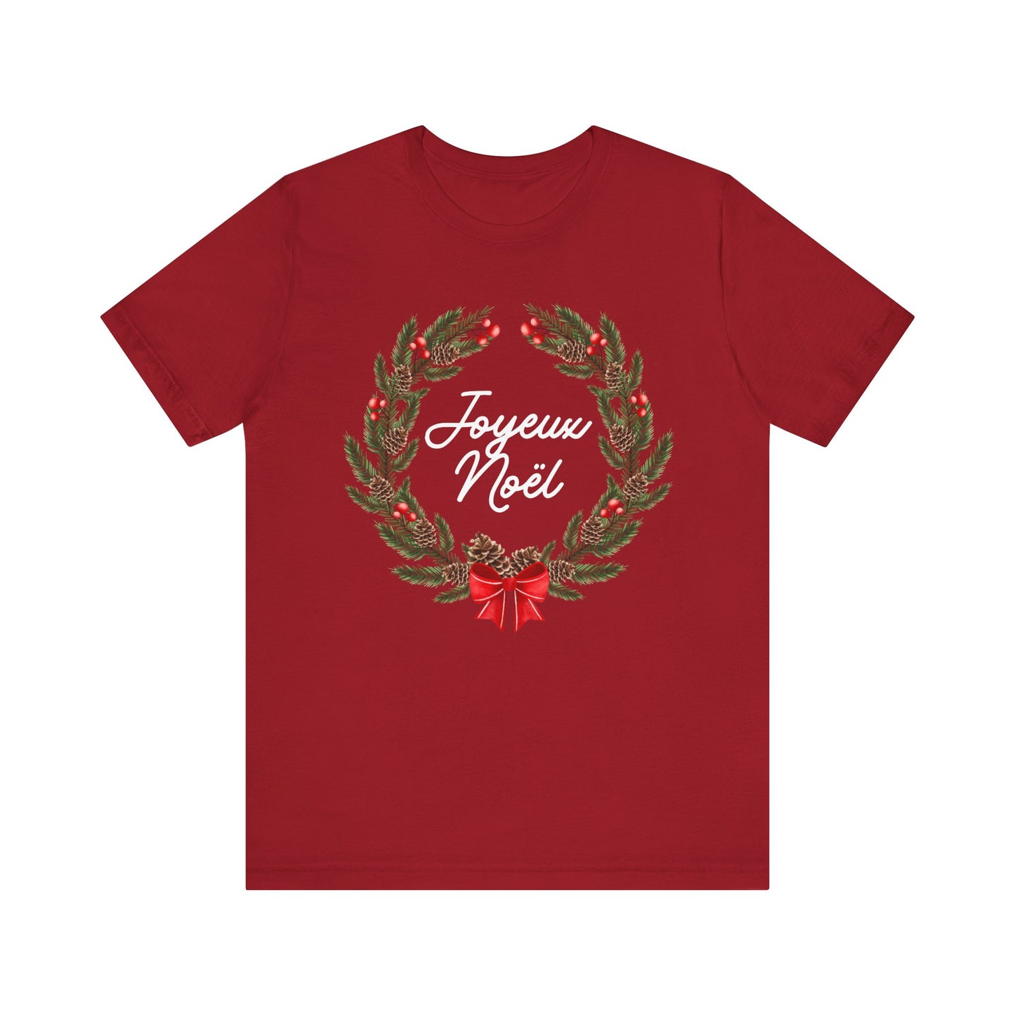 Joyeux Noël Merry Christmas Tee