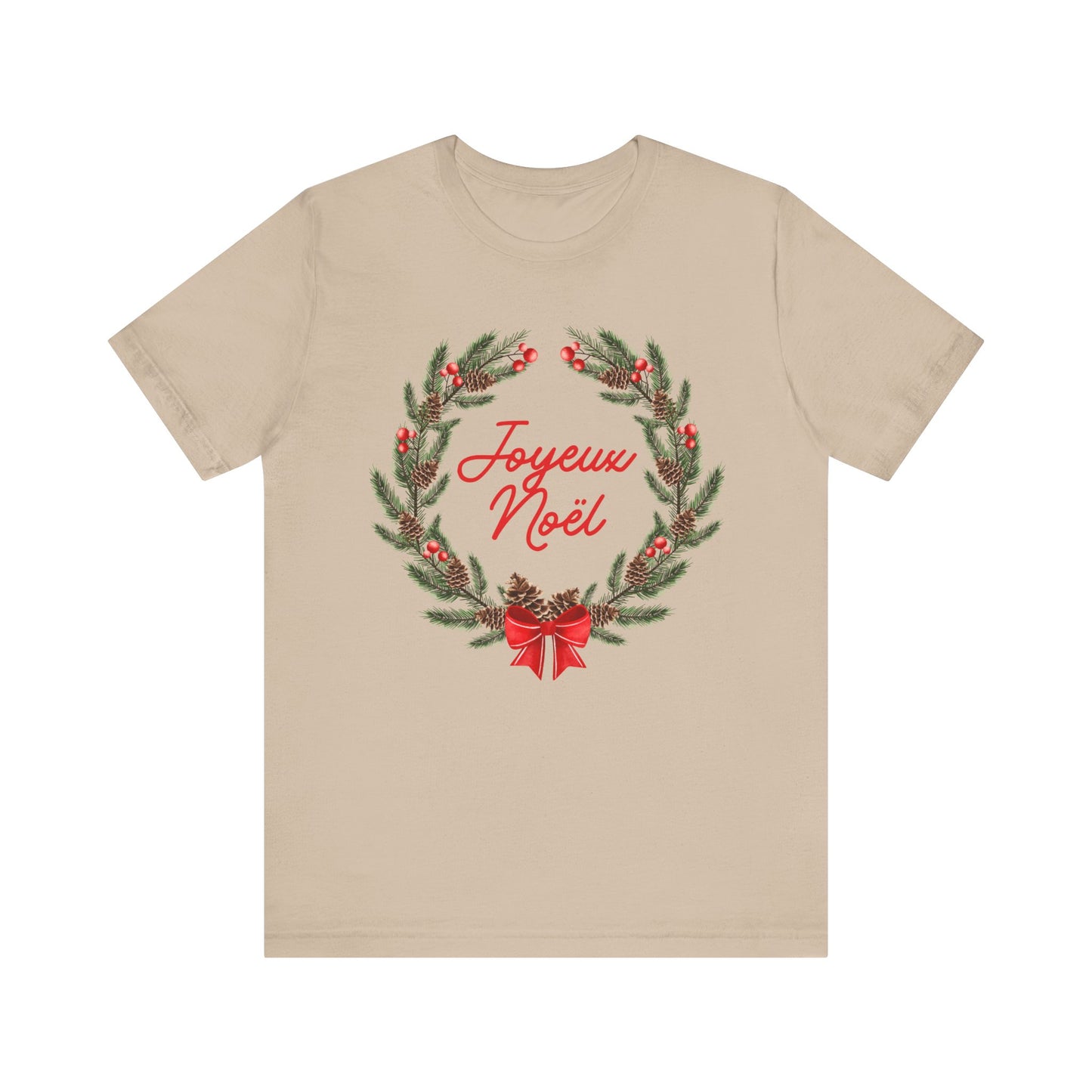 Joyeux Noël Merry Christmas Tee