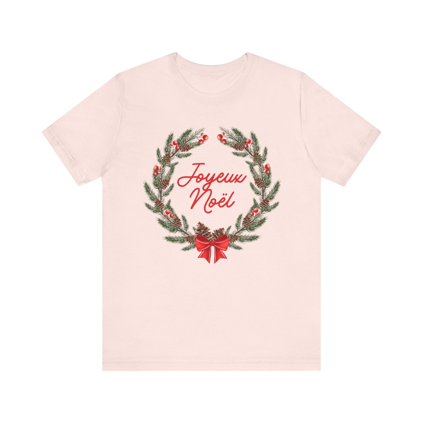 Joyeux Noël Merry Christmas Tee